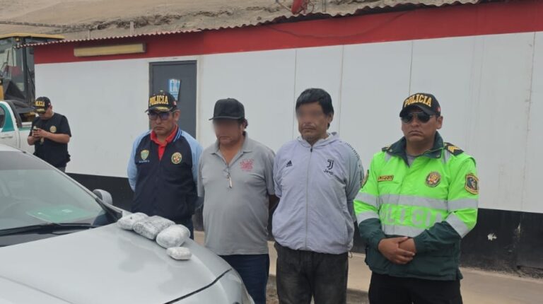 Detienen a dos sujetos con droga en operativo en la Costanera Sur