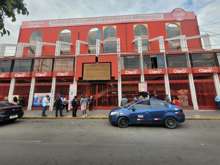 Disputa entre socios mantiene en conflicto al Centro Comercial Balta de Moquegua
