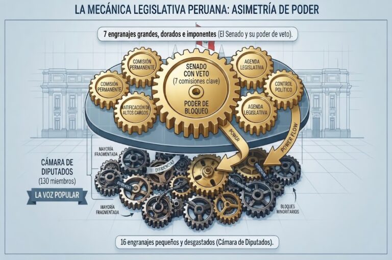 Reparto de comisiones: ¿eficiencia técnica o botín político en la nueva bicameralidad?