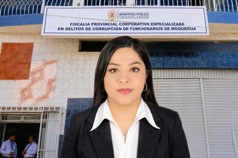 Designan a Rosalu Inofuente como fiscal adjunta anticorrupción en Moquegua