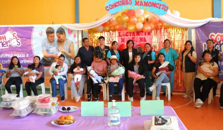 Semana de la Lactancia Materna reúne a madres y familias en Samegua