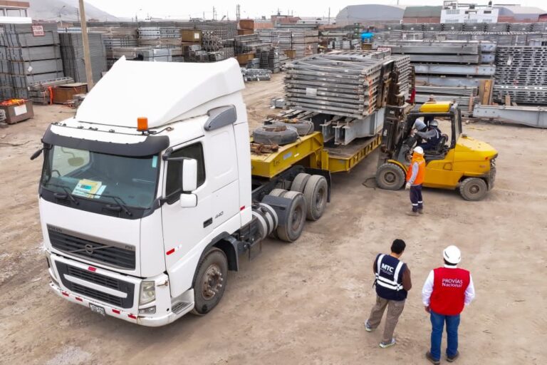 Trasladan puente modular para restablecer conexión vial entre Ilo y Tacna