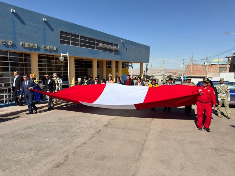 Chen Chen conmemora 17 años de creación como centro poblado