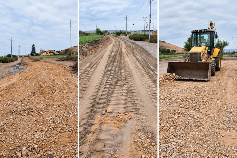 Acondicionan accesos agrícolas en el sector Iberia de Mejía