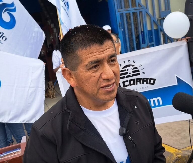 Alcalde Santoyo sobre el agua: “Somos la cola de la provincia”