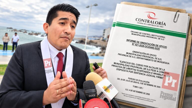 Alcalde Tapia, sentenciado e inhabilitado, sigue firmando resoluciones mientras regidores de Ilo no resuelven su suspensión
