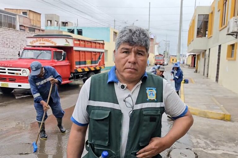 Lluvias generan empozamientos en varios sectores de Deán Valdivia