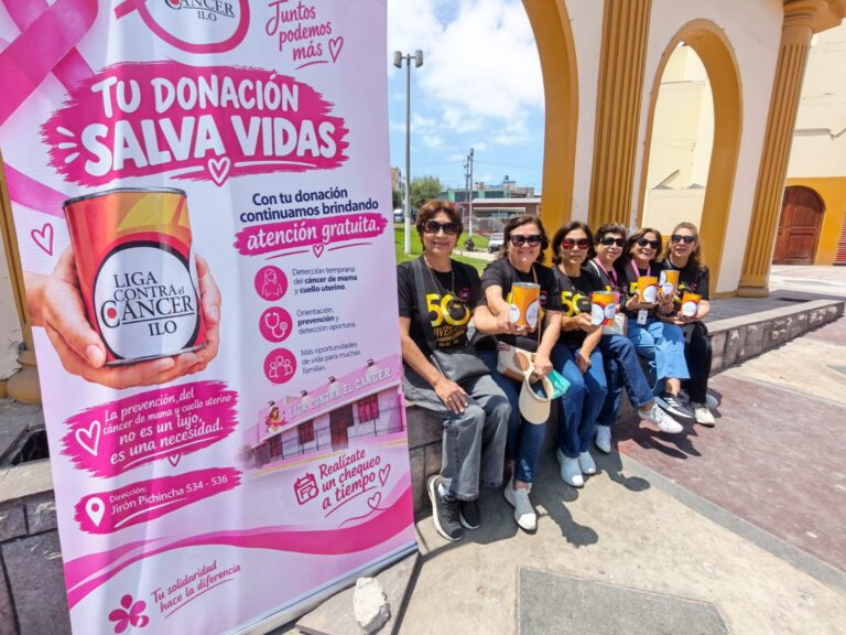 Continúa colecta para prevenir el cáncer de mama y cuello uterino en Ilo
