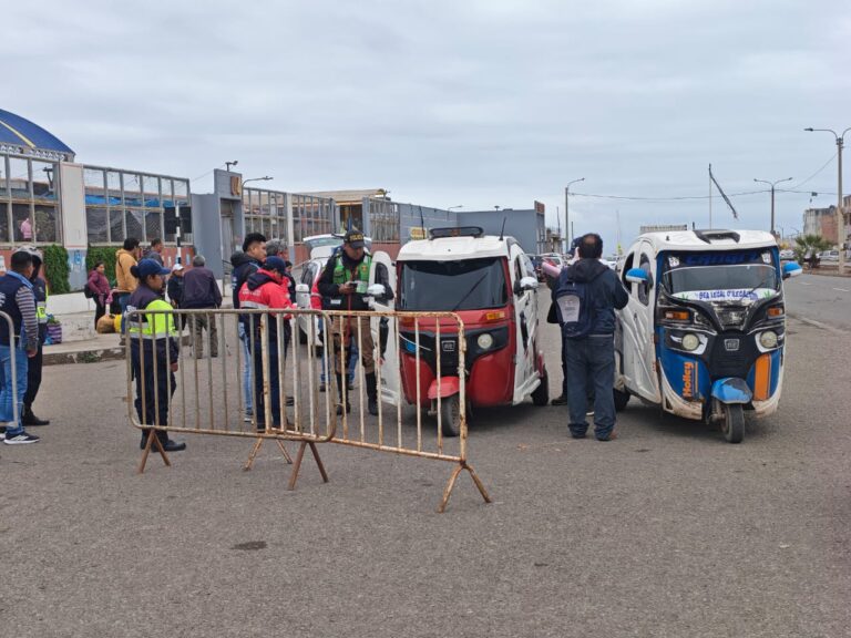 Sancionan a mototaxis por circular por vía nacional pese a restricción en Ilo