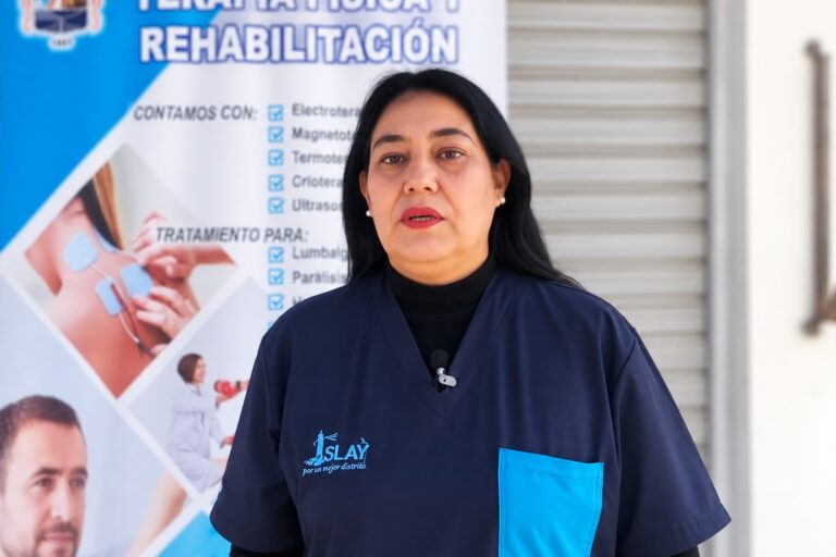 Ofrecen atención gratuita de fisioterapia en Matarani