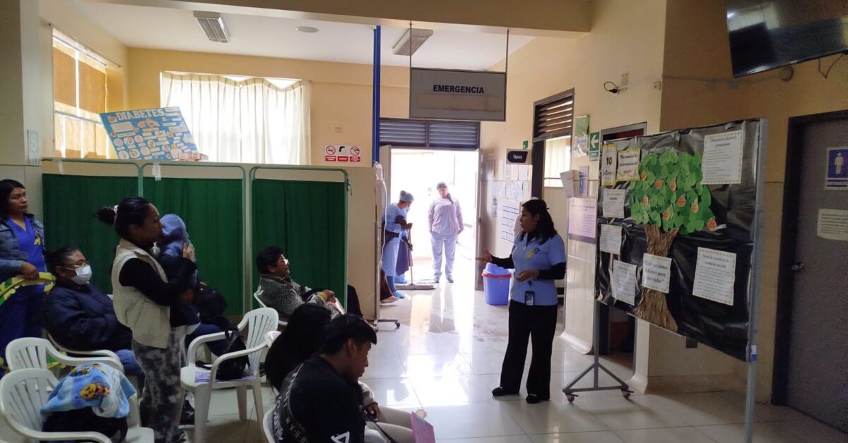 Centro de Salud Pampa Inalámbrica desarrolla acciones de prevención en salud mental
