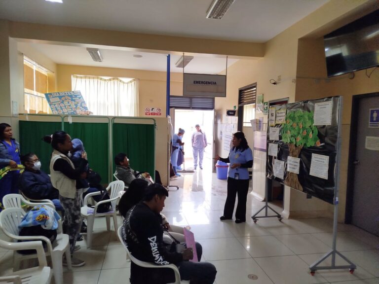 Centro de Salud Pampa Inalámbrica desarrolla acciones de prevención en salud mental