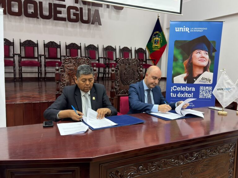 Municipalidad de Mariscal Nieto firma convenio con universidad española para otorgar becas a trabajadores