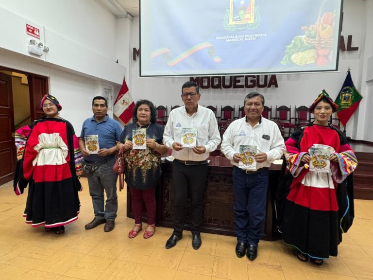 Presentan programa oficial por el 61 aniversario del Mercado Central de Moquegua