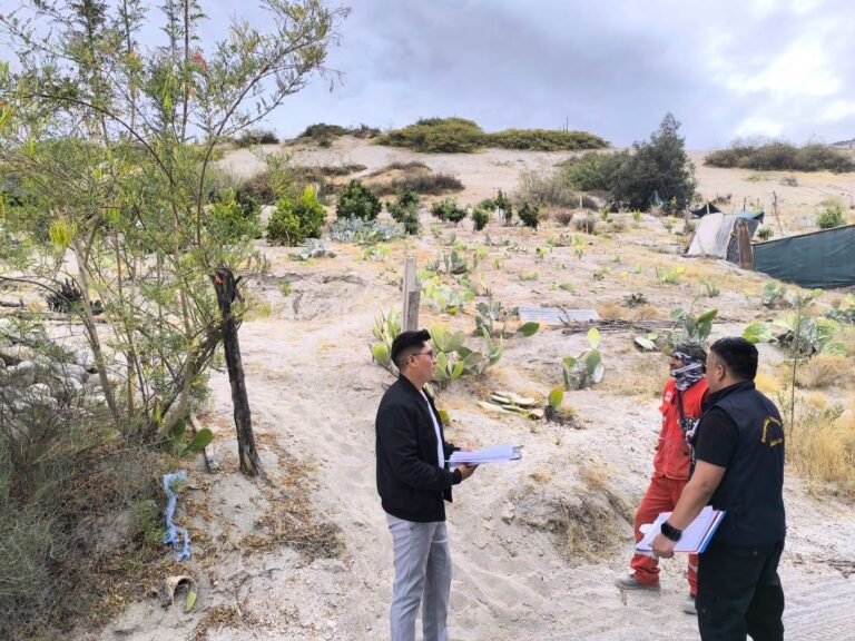 Continúan visitas de campo para titulación de predios en General Sánchez Cerro