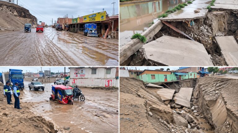 Punta de Bombón: lloviznas prolongadas afectan vías e infraestructura