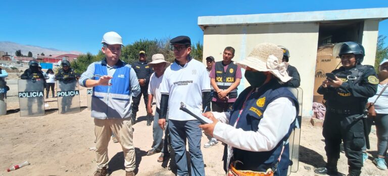 EPS Moquegua denuncia usurpación de terrenos de lagunas de oxidación en Yaracachi