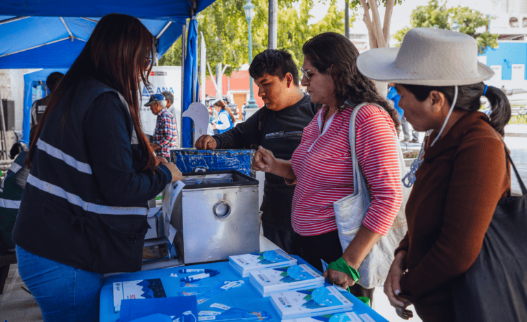 EPS Moquegua promueve cuidado del agua durante la II Ecoferia Ambiental
