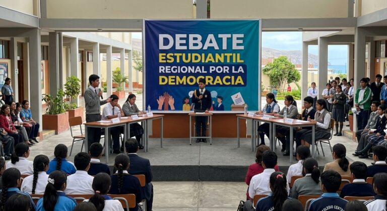 Escolares de Islay participarán en debate por la democracia
