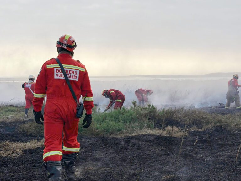 Incendio dejó daños en el Santuario Nacional Lagunas de Mejía