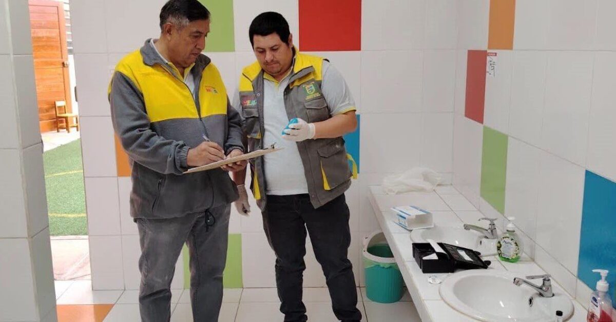 Mejía: inspeccionan calidad del agua en planteles de inicial