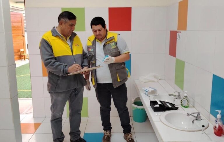 Mejía: inspeccionan calidad del agua en planteles de inicial