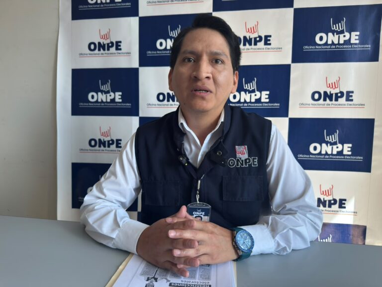 Material electoral llegará a locales de votación a partir del 2 de octubre