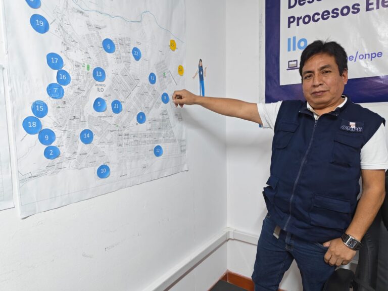 ODPE Ilo habilita oficinas para atención y capacitación de miembros de mesa