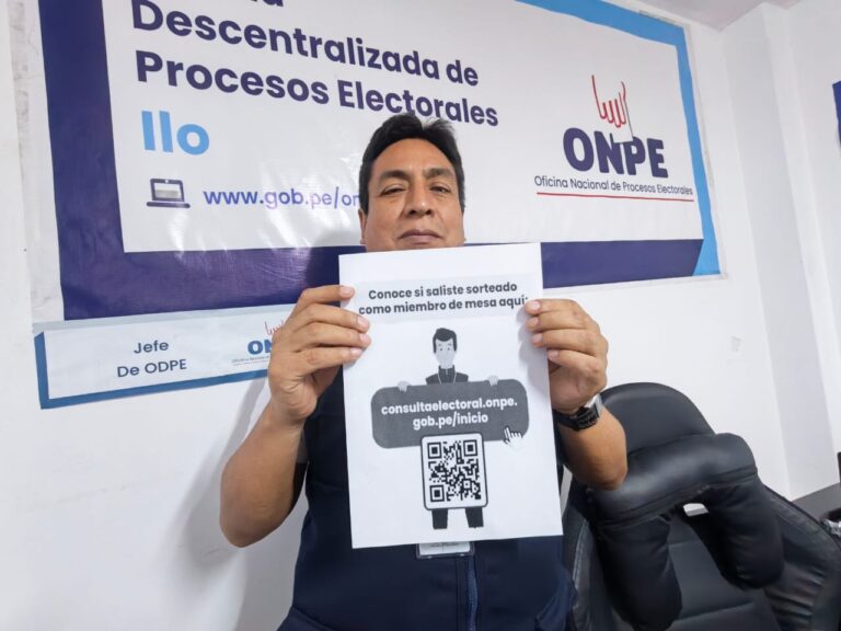 Este domingo es la segunda jornada de capacitación para miembros de mesa en Ilo