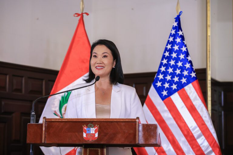 Ejecutivo pide autorización para que Keiko Fujimori viaje a la Asamblea General de la ONU