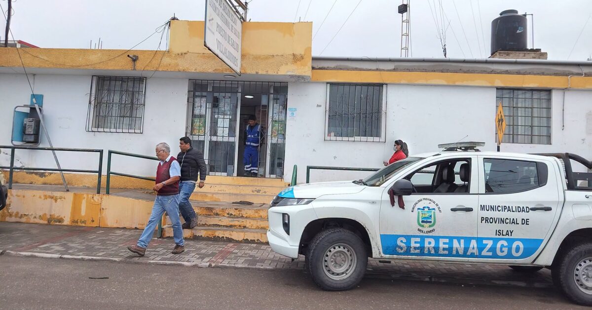 Establecimientos de salud de Islay deberán reportar posibles daños por lluvias