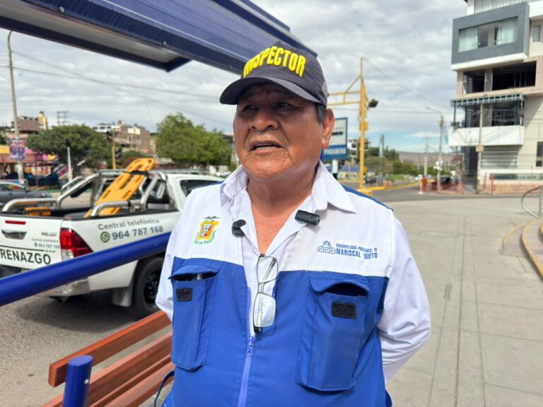 Fiscalizan servicio nocturno de transporte en Moquegua ante incumplimiento de horarios