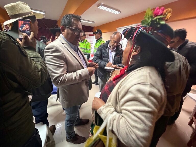 Diputado Masco: Tras reunión en Yunga buscarán licencia social para represa Arapa-Ccota