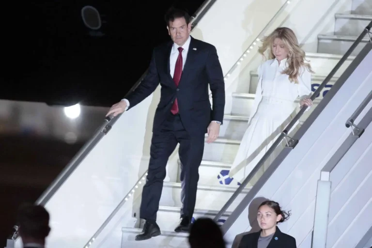 Marco Rubio llegó al Perú para fortalecer alianza con el gobierno de Keiko Fujimori