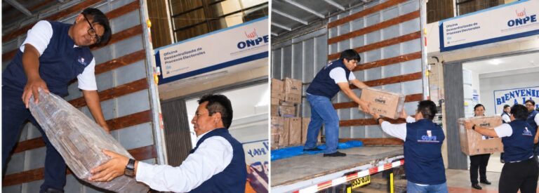 ODPE Ilo recibe material para capacitar a los actores electorales de las ERM 2026