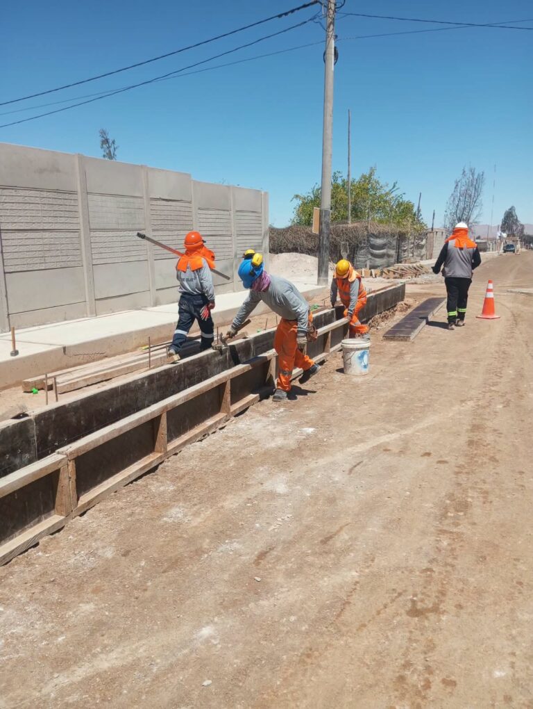 Obras viales en San Camilo llegan al 35 % de ejecución