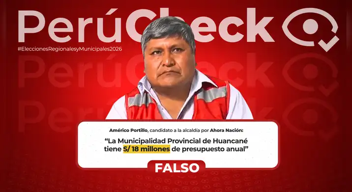 No, el presupuesto anual de la Municipalidad Provincial de Huancané no es de S/18 millones