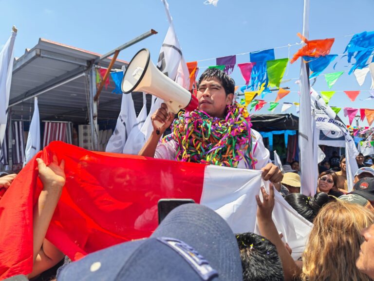 Blademir Acero Oliva: “Gracias a Ilo por su respaldo, especialmente a los jóvenes”