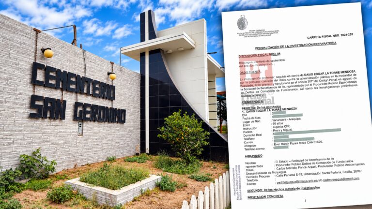 Beneficencia de Ilo: Nichos, cobros y recibos falsificados bajo investigación