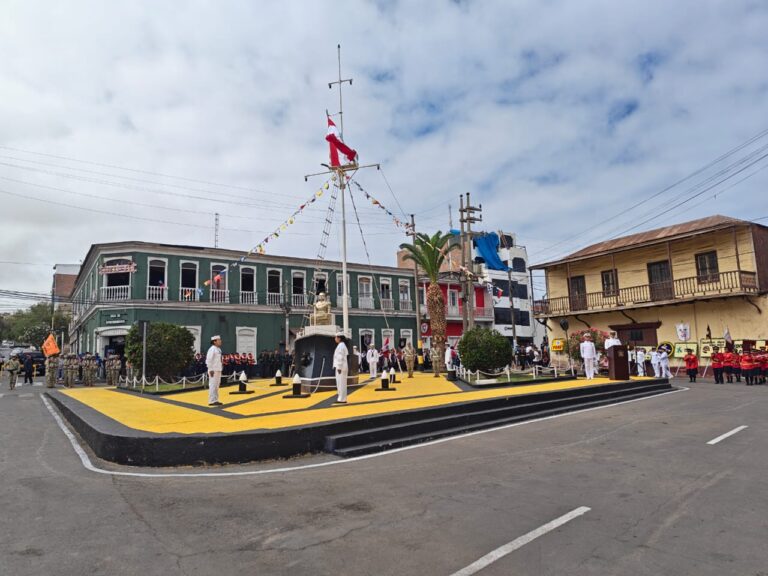 Ilo conmemora aniversario de la Marina de Guerra y Combate Naval de Angamos
