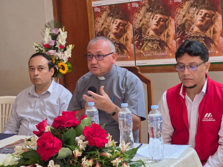 Presentan agenda de actividades por la festividad de Santa Fortunata