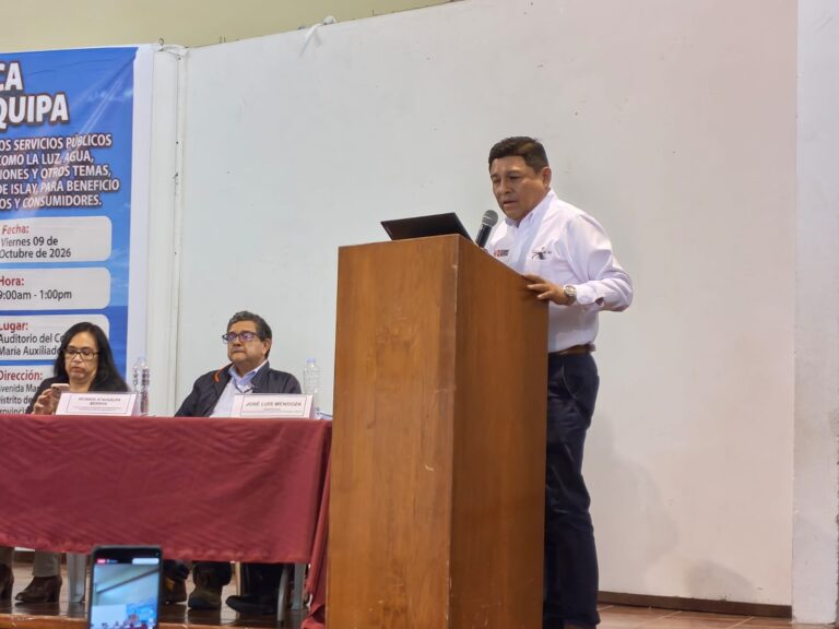 Expediente técnico de agua y desagüe de Cocachacra continúa en elaboración