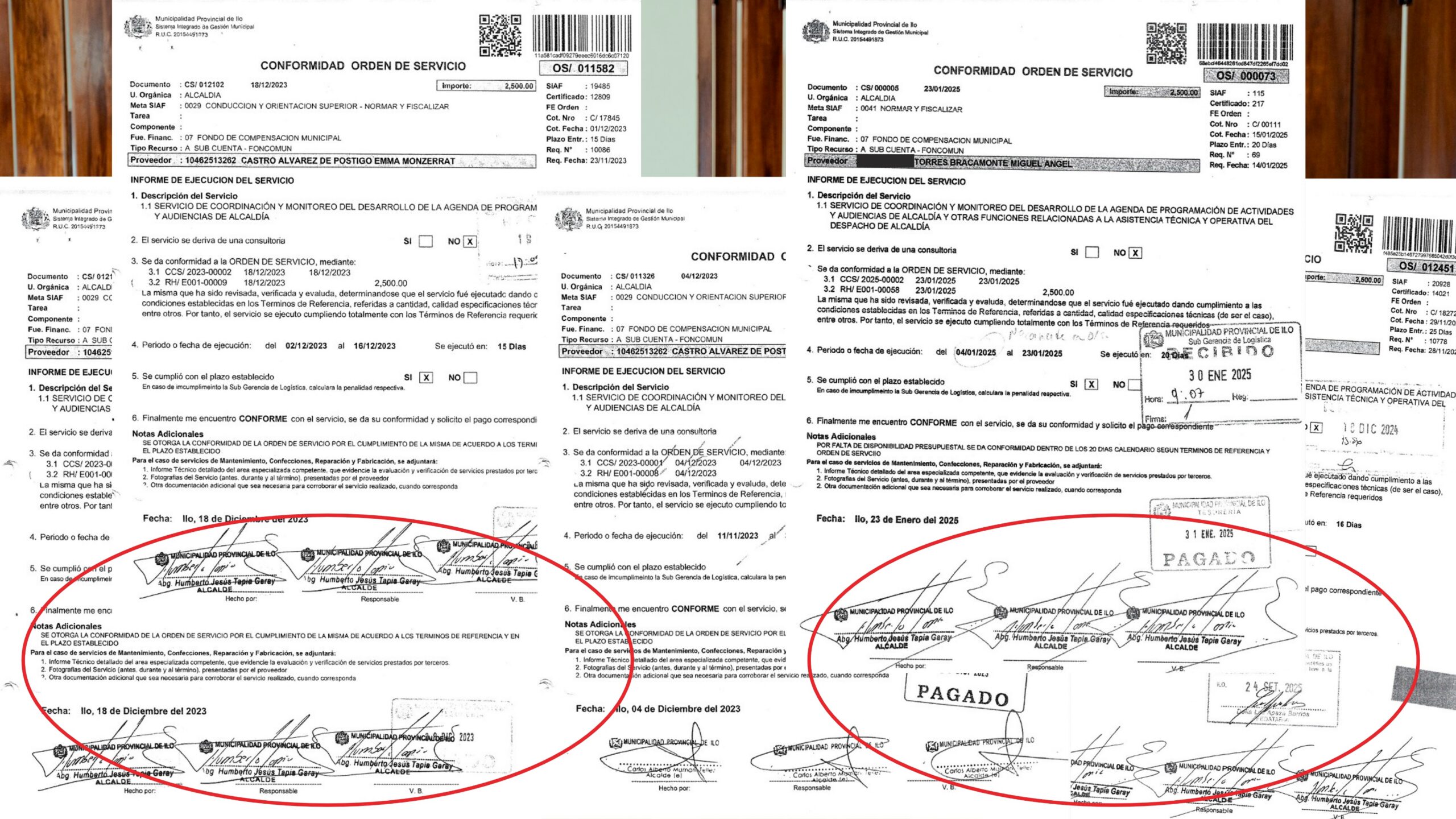Los “trabajadores fantasma” del despacho del alcalde de Ilo: Fiscalía formaliza investigación contra Humberto Tapia 1 Fiscalia formaliza investigacion contra Humberto Tapia – Trabajadores Fantasmas 2 OS 11102026 scaled La Prensa Regional
