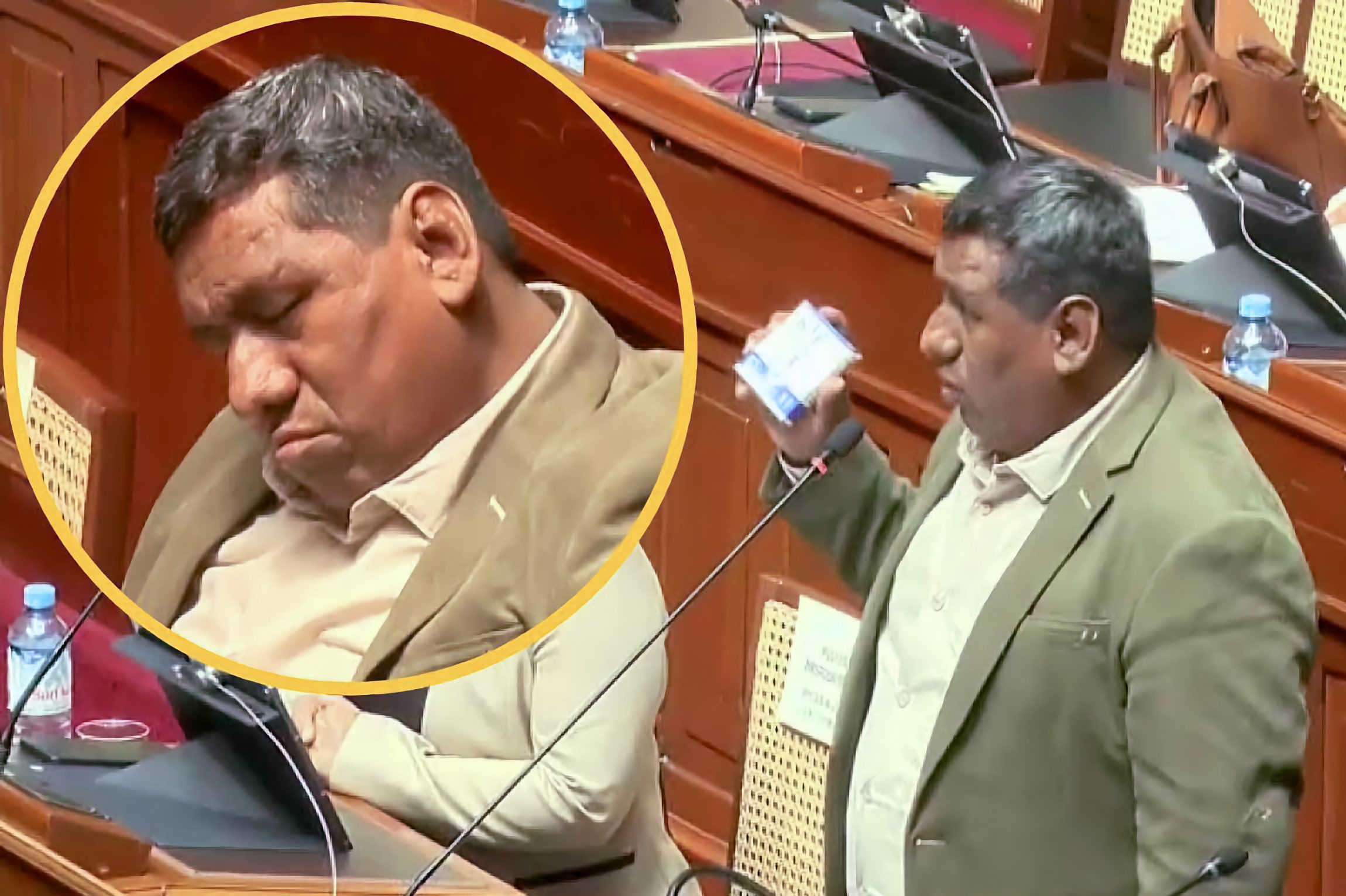 Trinquetes Políticos: Ordóñez se desmarca del “Dr. Chejo” 2 Hugo Ccahuana Senador se quedo dormido 29102026 La Prensa Regional