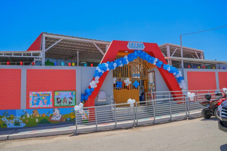 I.E.I. Villa San Antonio se benefician con mantenimiento