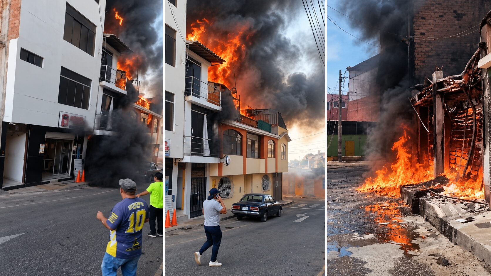 Incendio de código 3 afecta siete viviendas en el cercado de Moquegua y cobra la vida de un niño 1 Incendio fatal en Moquegua 10102026 8 La Prensa Regional
