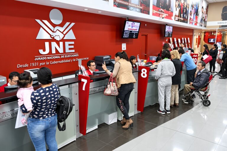 JNE fija para el 29 de noviembre una eventual segunda elección regional