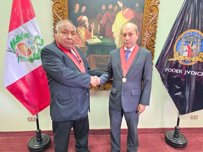 Nuevo jefe de la ODANC asume funciones en la Corte de Moquegua