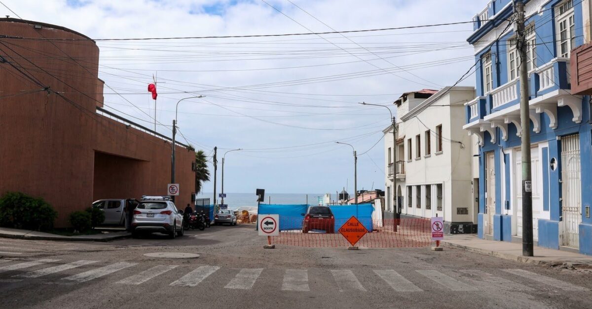Obras en malecón Ratti obligan a utilizar rutas alternas hacia las playas