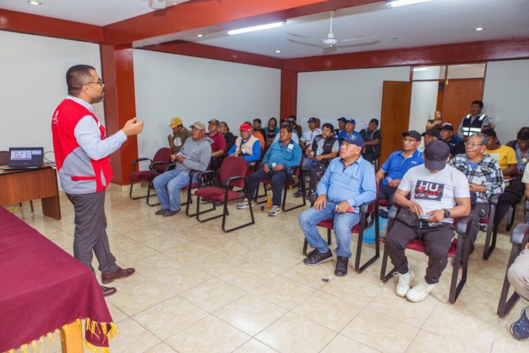 Pescadores artesanales de Ilo reciben capacitación en seguridad y salud ocupacional